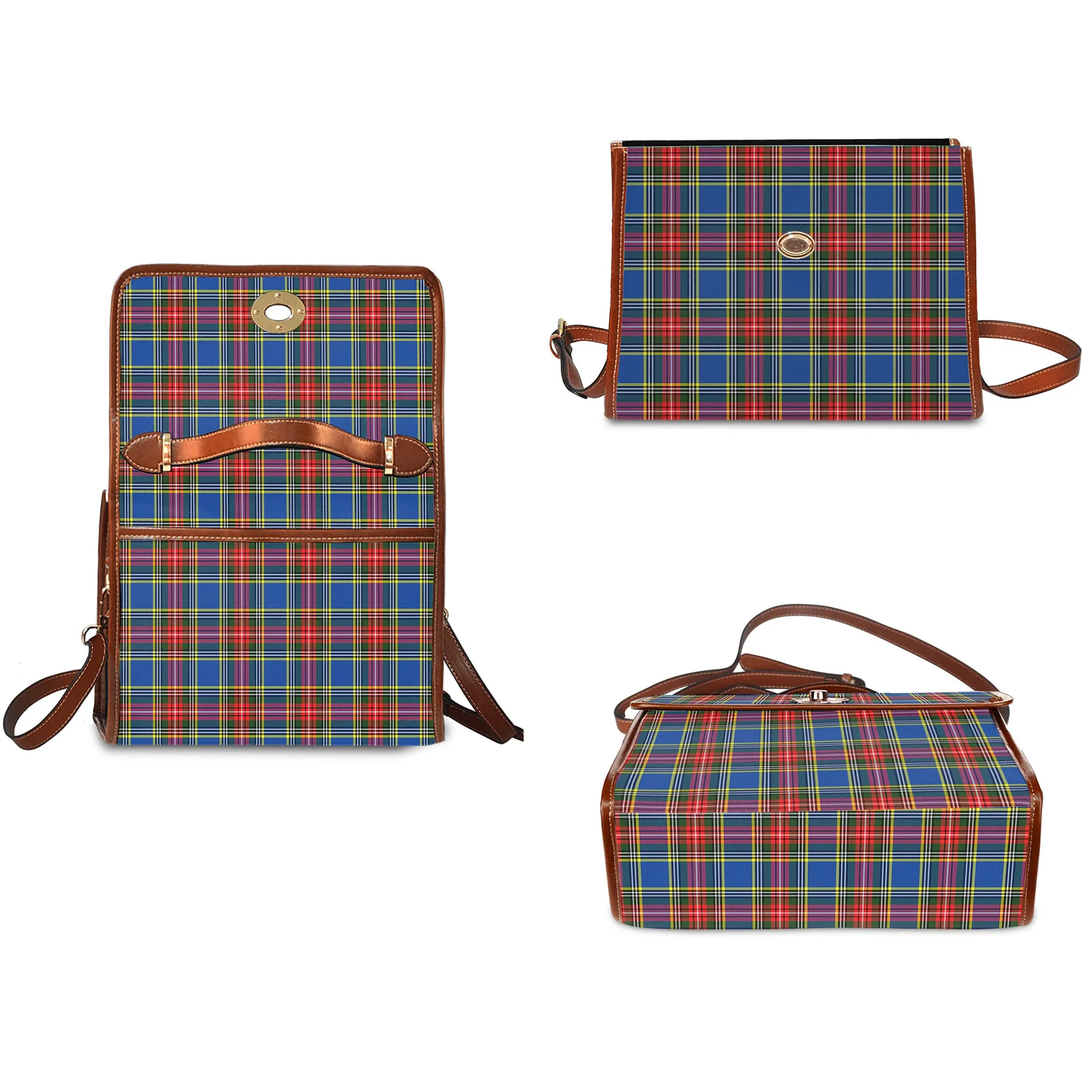 Bethune Tartan Waterproof Canvas Bag