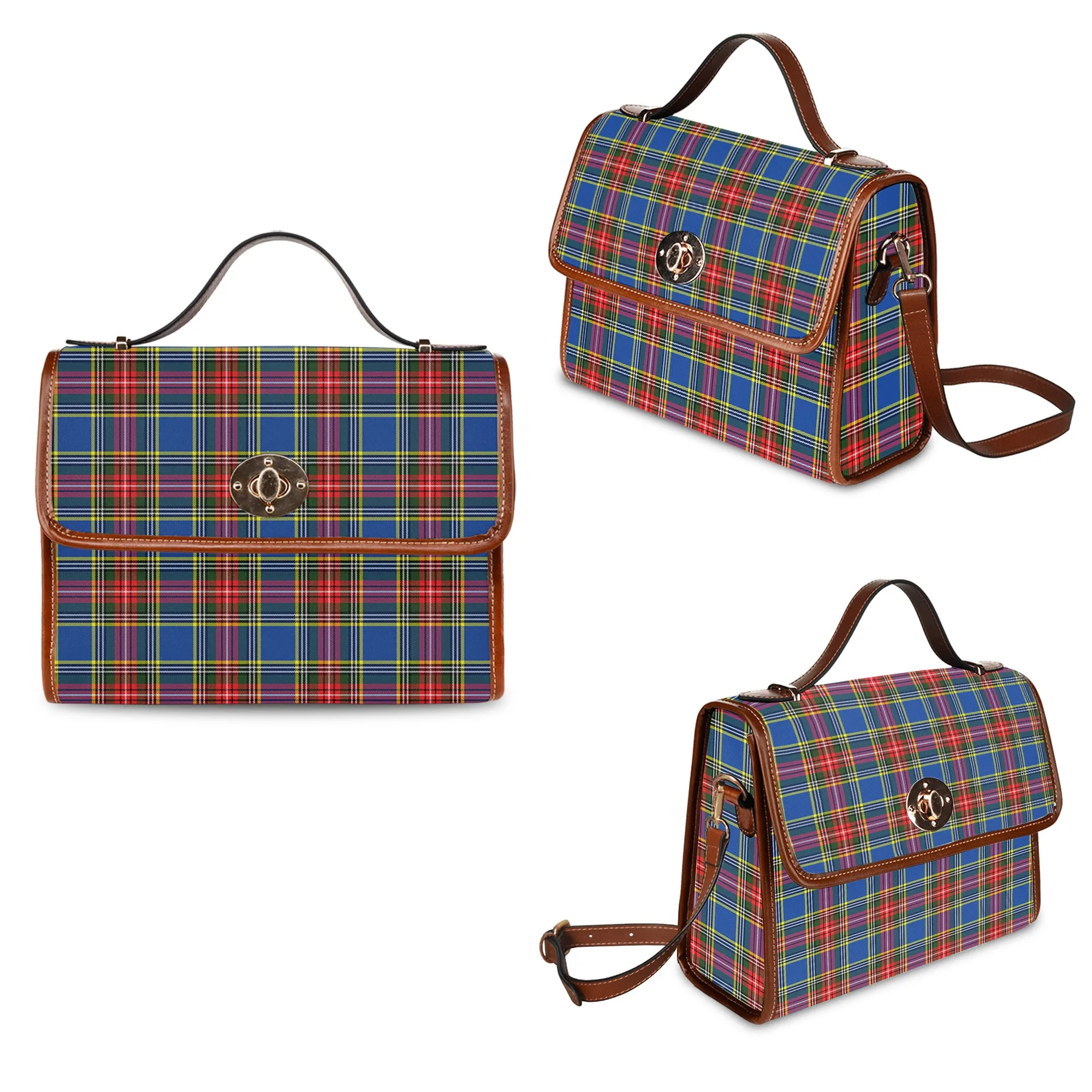 Bethune Tartan Waterproof Canvas Bag