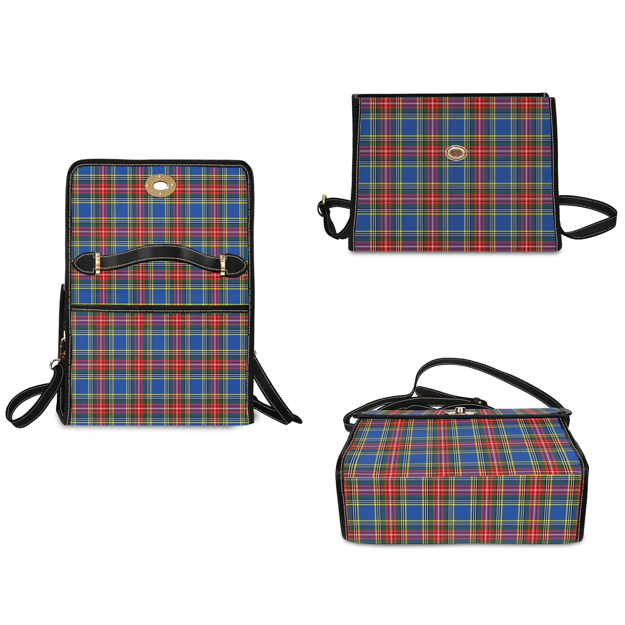 Bethune Tartan Waterproof Canvas Bag