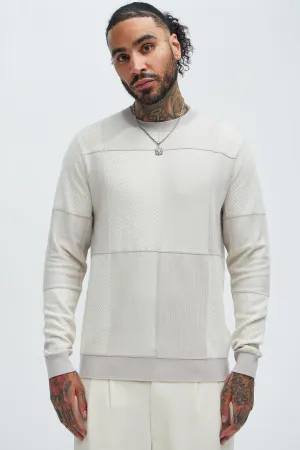 Better And Better Crewneck Sweater - Cream/combo