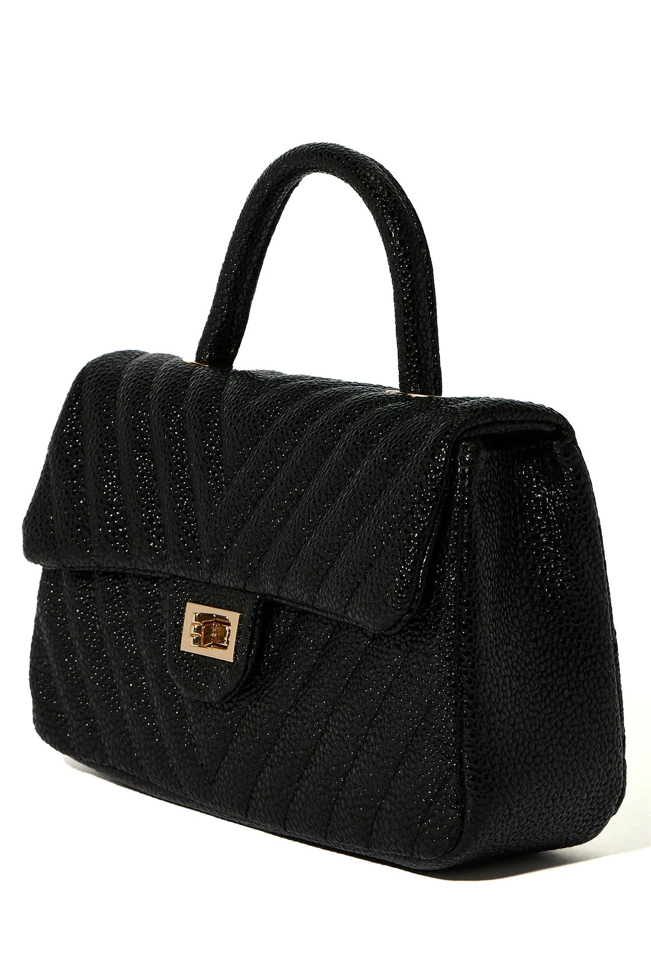 Better Things Are Coming Handbag - Black