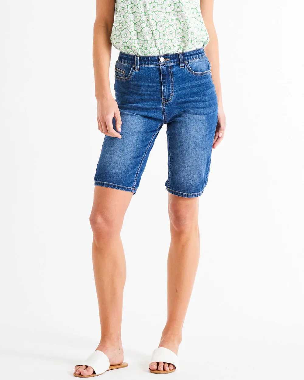 Betty Basics Bonnie Bermuda Denim Short