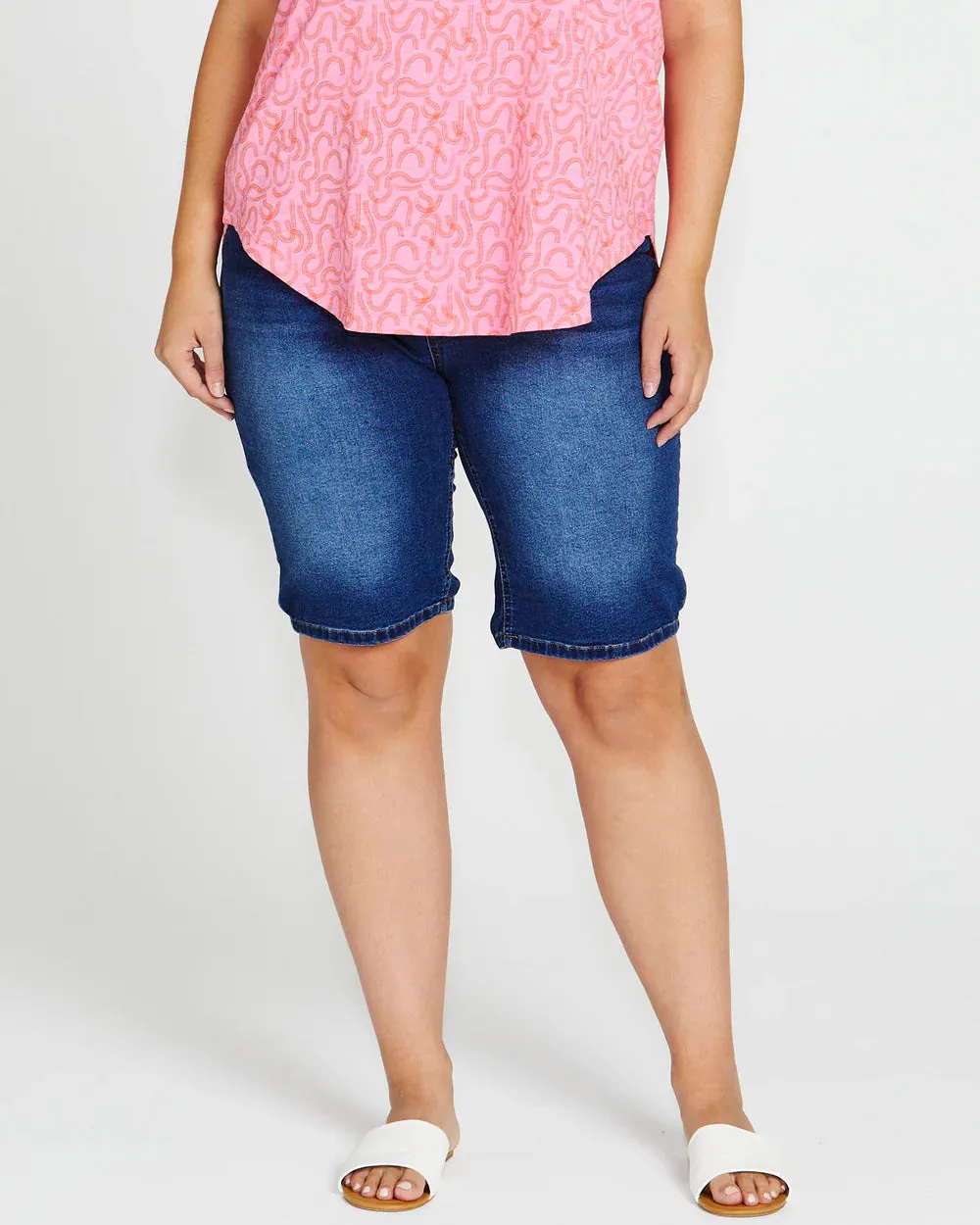 Betty Basics Bonnie Bermuda Denim Short