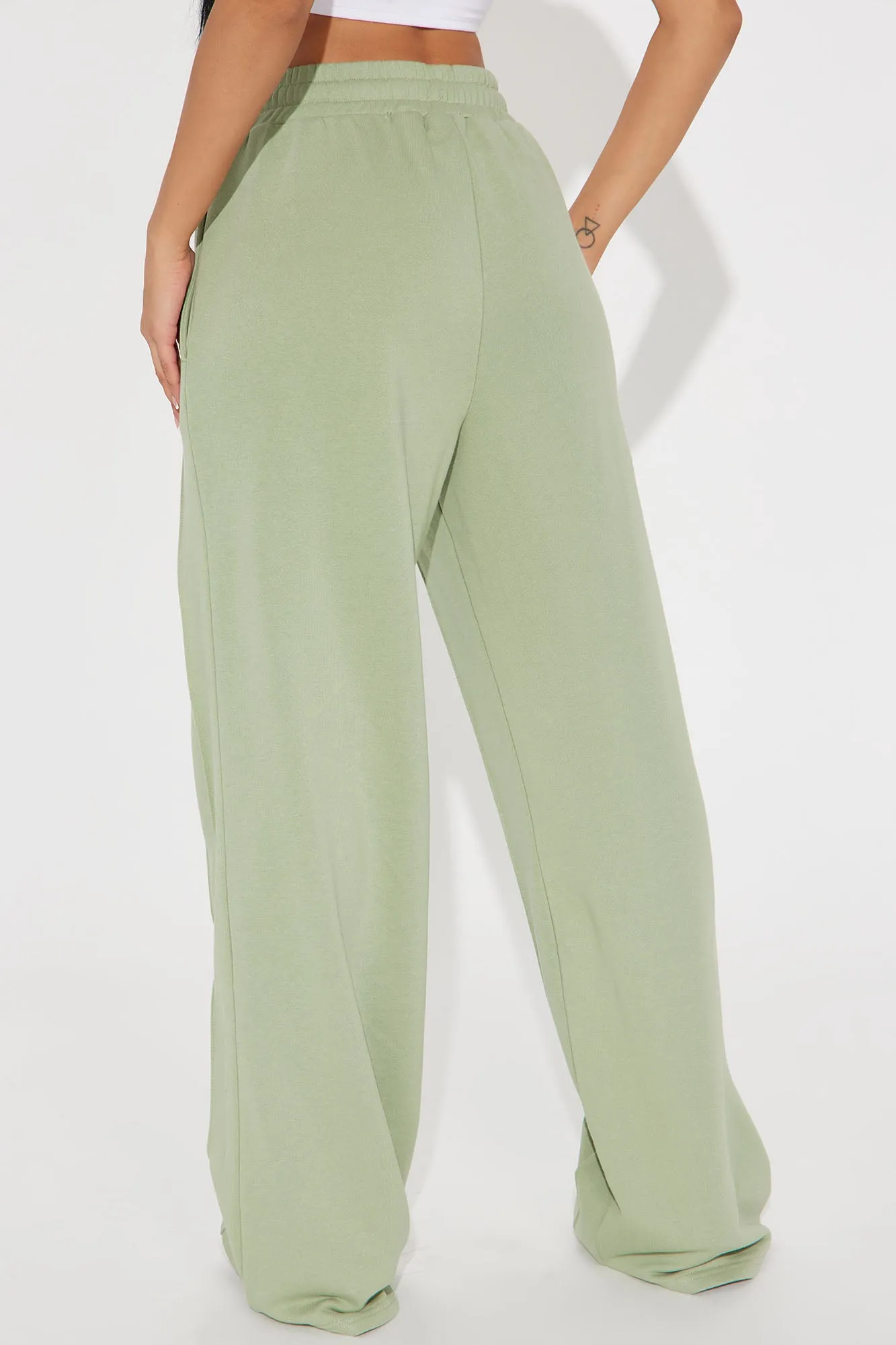 Between The Lines Lounge Pant - Sage