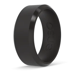 Bevel Silicone Ring - Coffee Bean