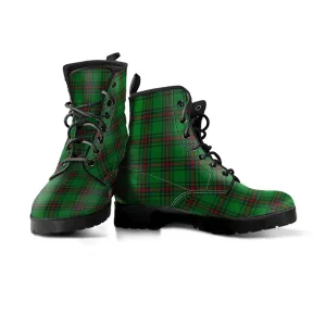 Beveridge Tartan Leather Boots