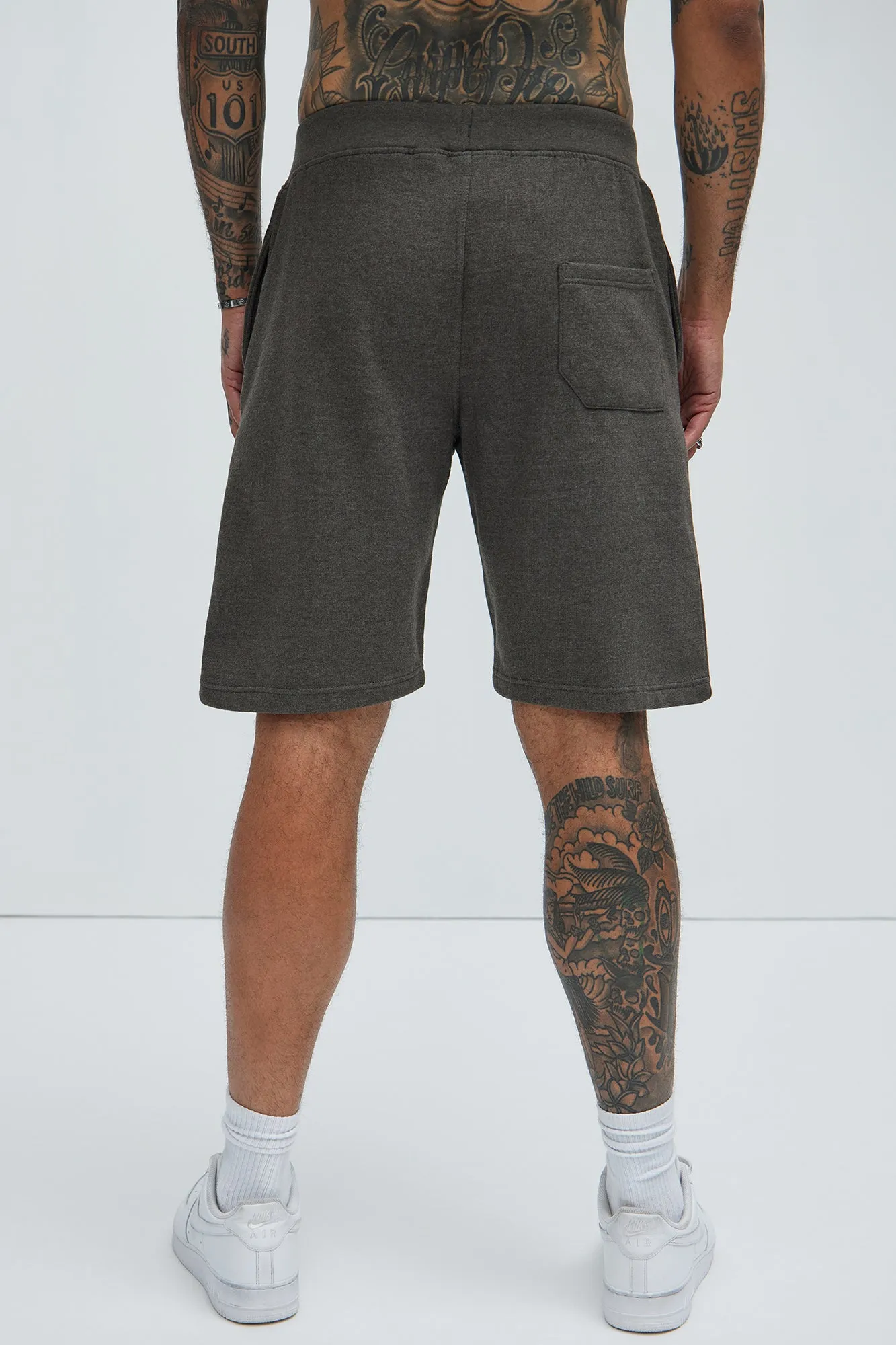 Beyond Black Days Sweatshorts - Charcoal