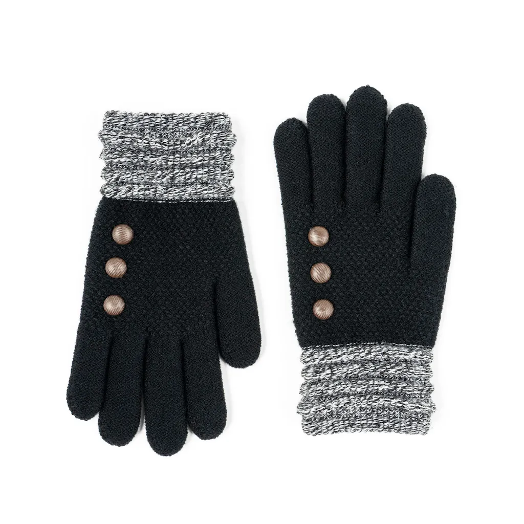 Beyond Soft Gloves with Buttons - Adult