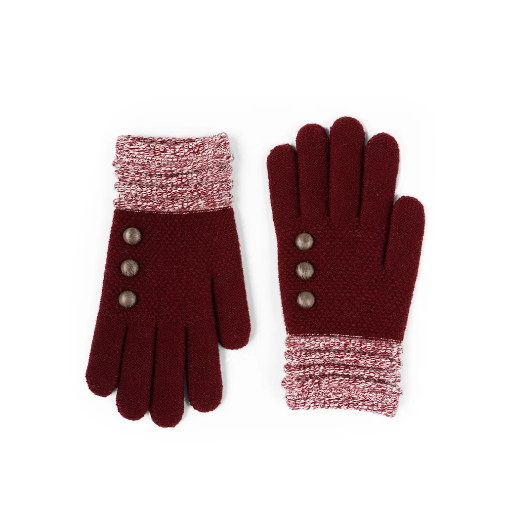 Beyond Soft Gloves with Buttons - Adult