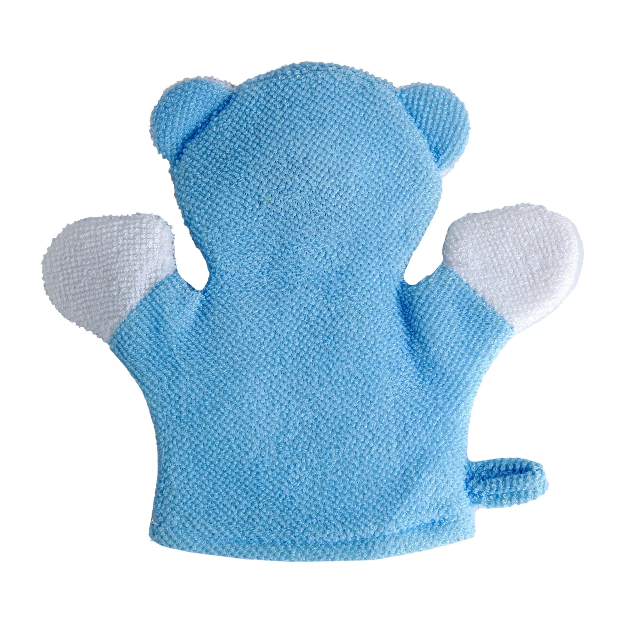 BFF Bear Blue Cartoon Bath Glove