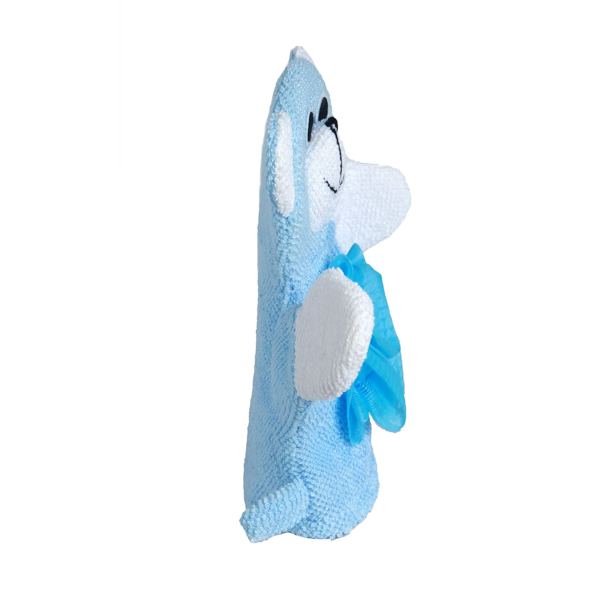 BFF Bear Blue Cartoon Bath Glove