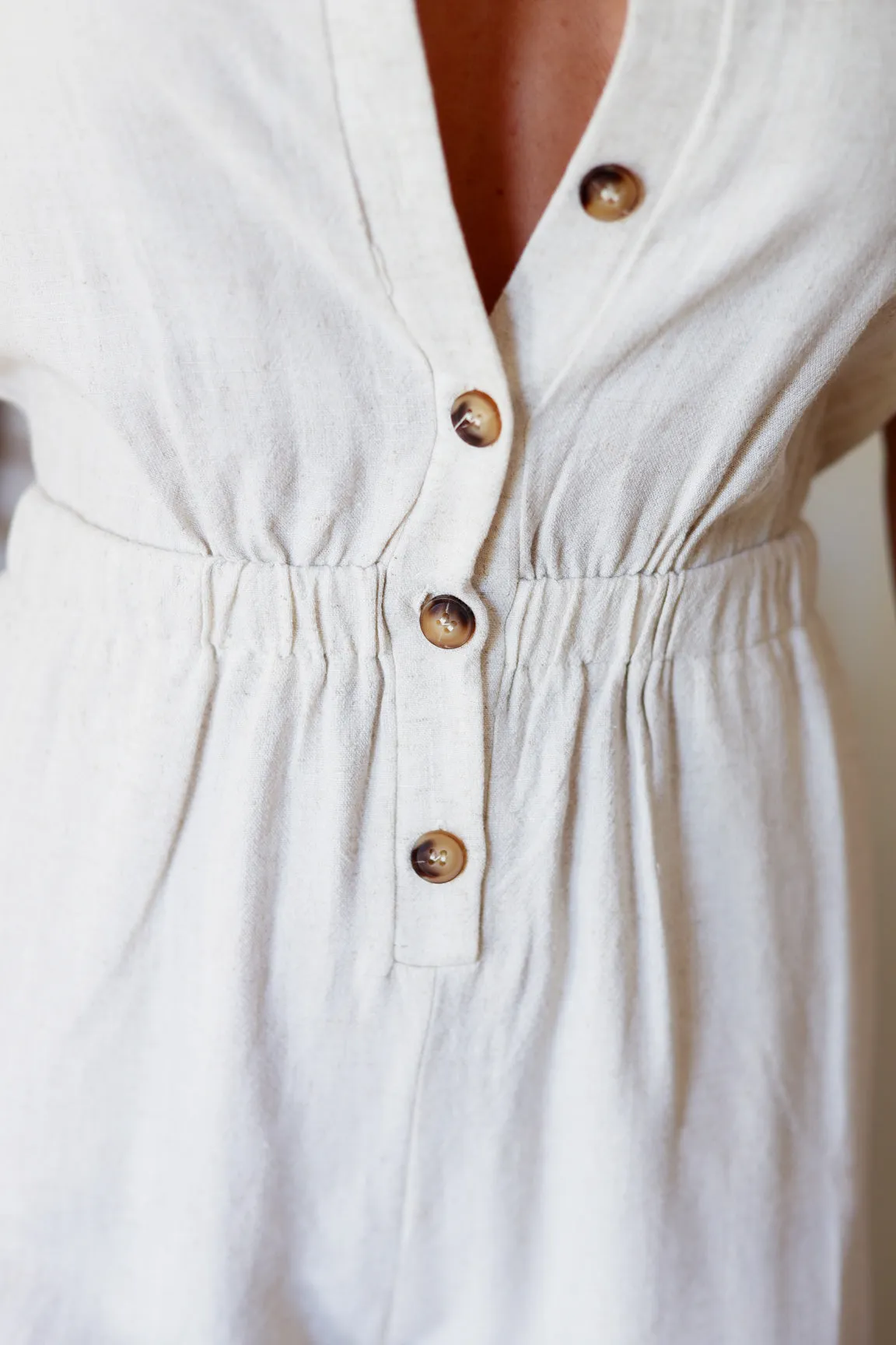 Bianca Button Up Romper