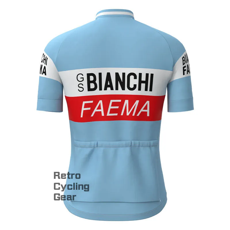 BIANCHI Retro Short Sleeve Cycling Kit