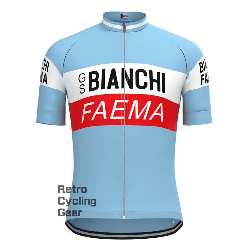 BIANCHI Retro Short Sleeve Cycling Kit