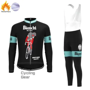 Bianchi Rider Fleece Retro Cycling Kits