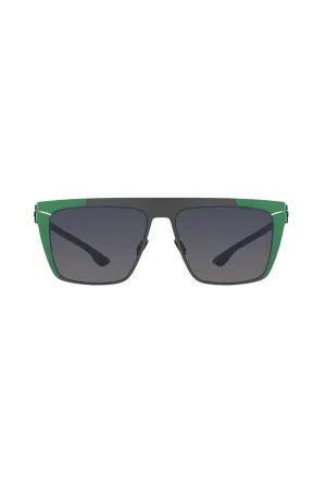 Bibhu 01 Amazon Green & Gun Metal Sunglasses