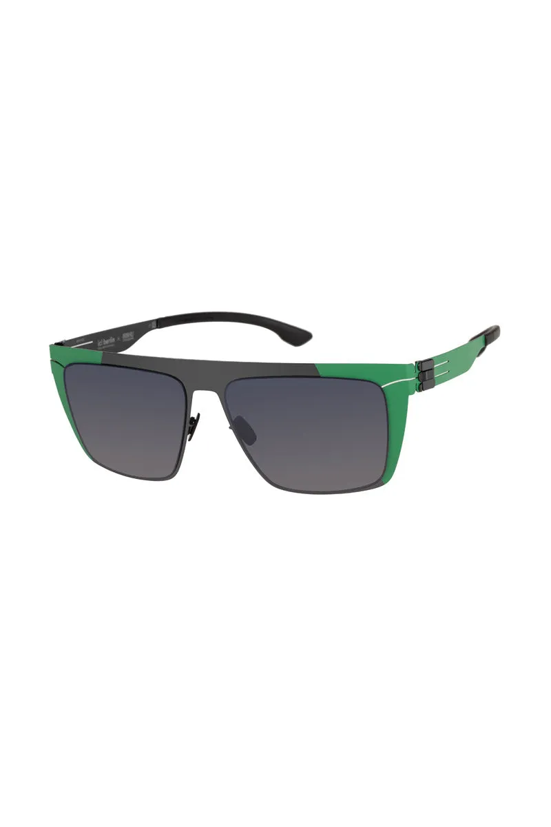 Bibhu 01 Amazon Green & Gun Metal Sunglasses