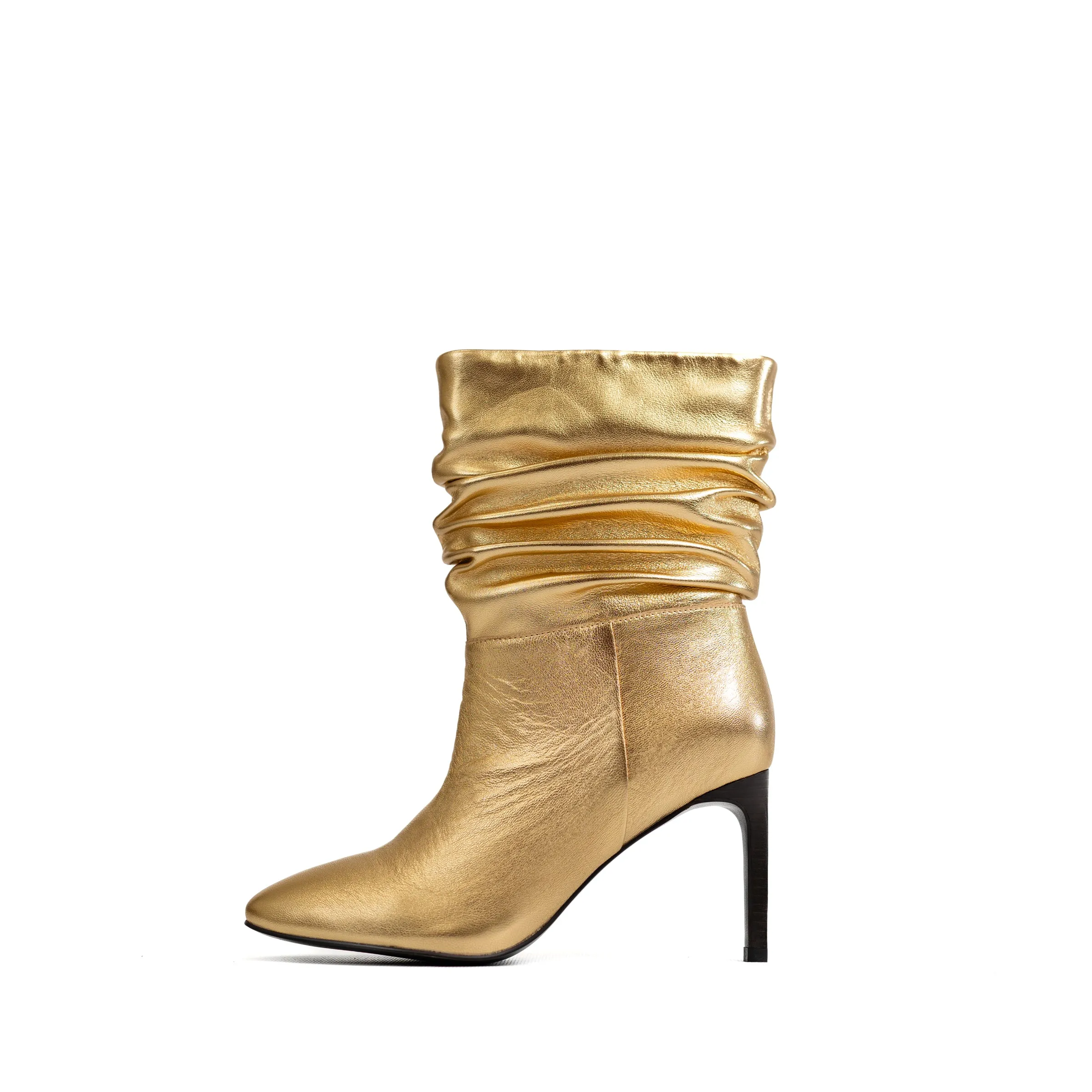 Bibi Lou Anastacia Gold Boot