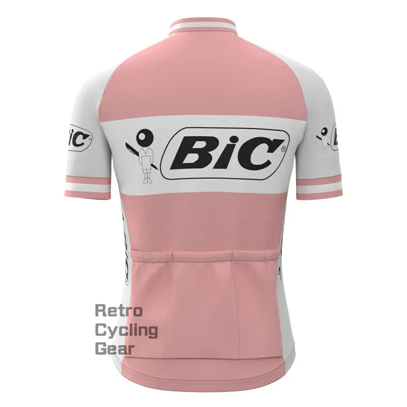 BIC Pink Retro Short sleeves Jersey