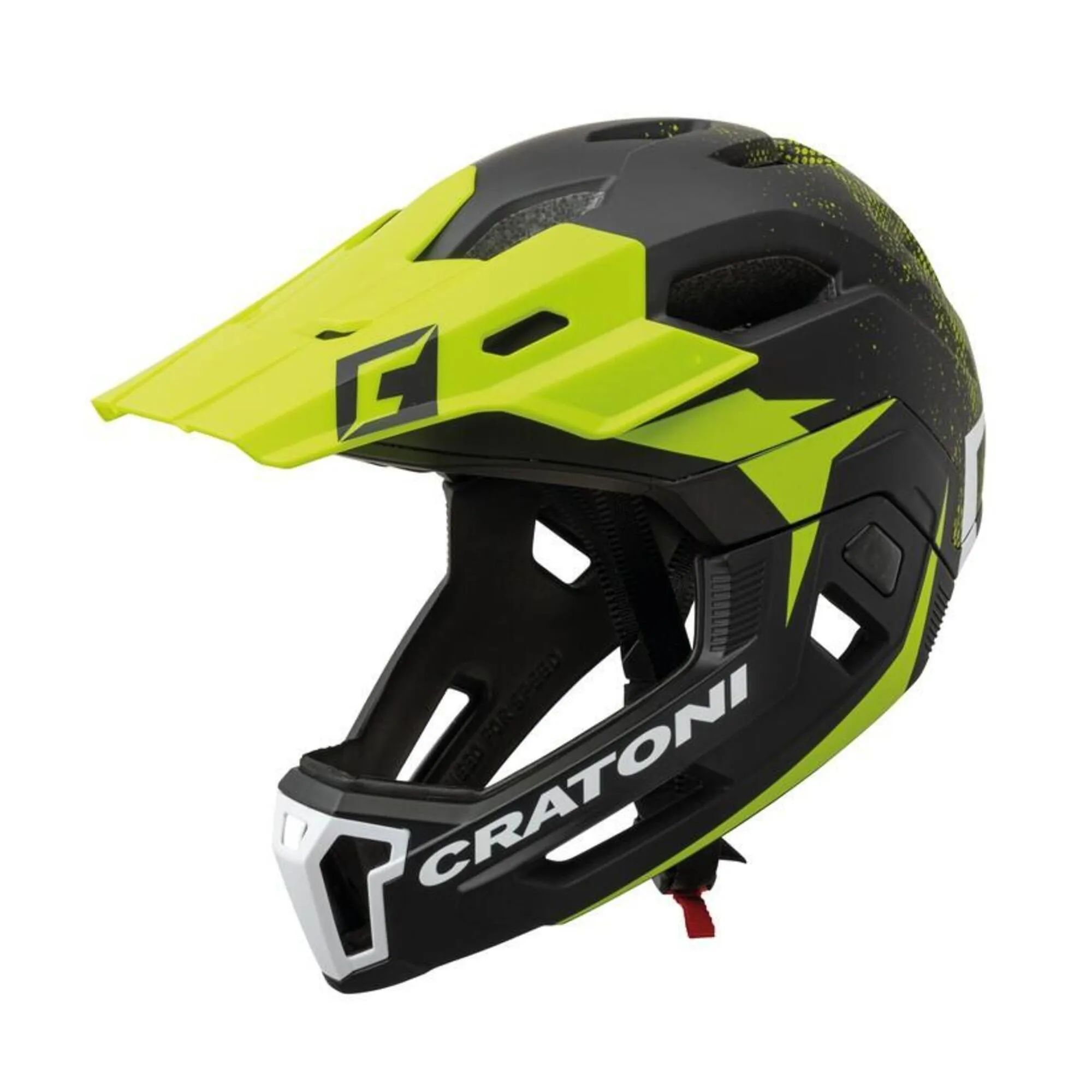 Bicycle helmet CRATONI MTB C-Maniac 2.0MX black/light green matte, black