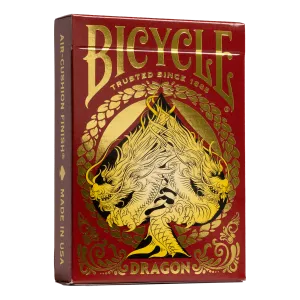 Bicycle Red Dragon Playing Cards