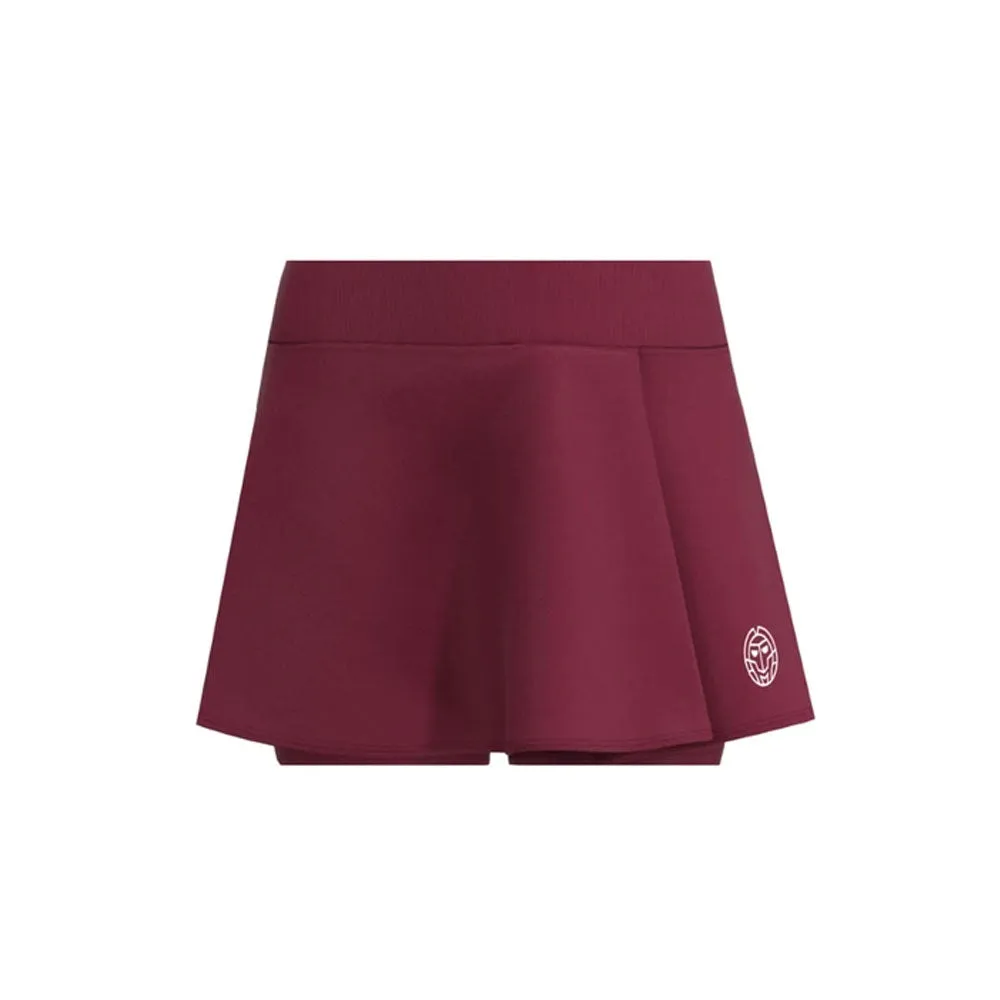 Bidi Badu Protected Leafs Wavy Junior Skort (Girl's) - Bordeaux