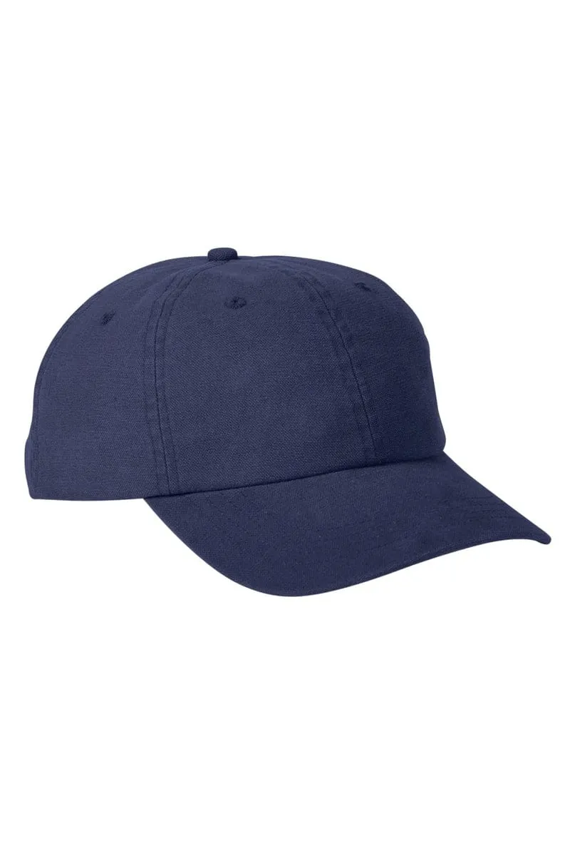 Big Accessories BA610: Heavy Washed Canvas Cap