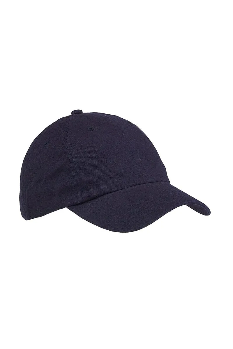 Big Accessories BX001: 6-Panel Brushed Twill Unstructured Cap