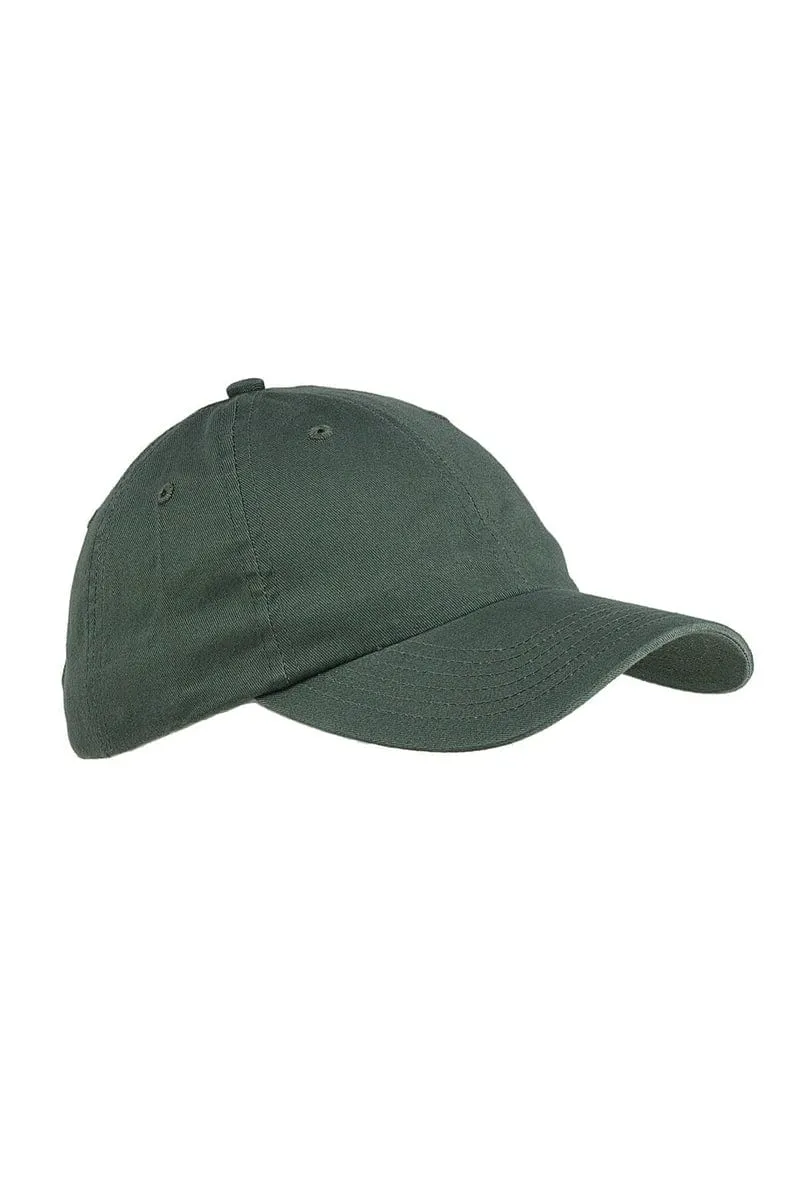 Big Accessories BX001: 6-Panel Brushed Twill Unstructured Cap