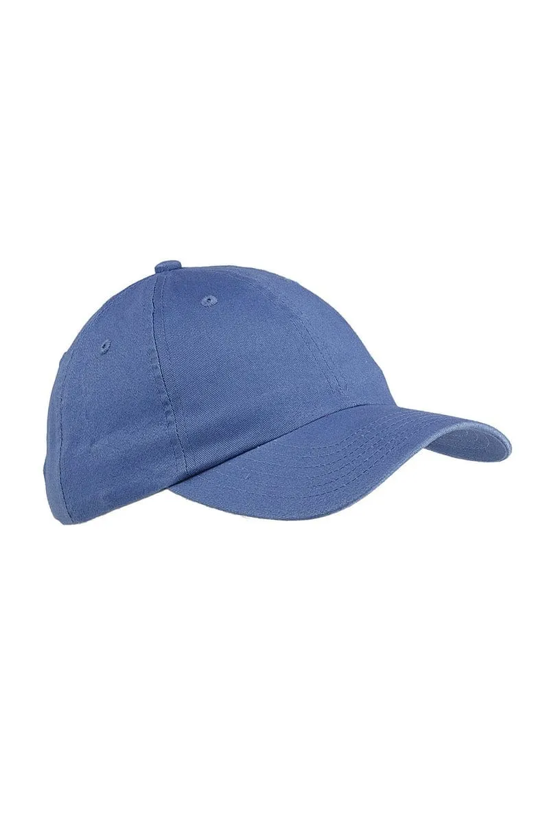 Big Accessories BX001: 6-Panel Brushed Twill Unstructured Cap