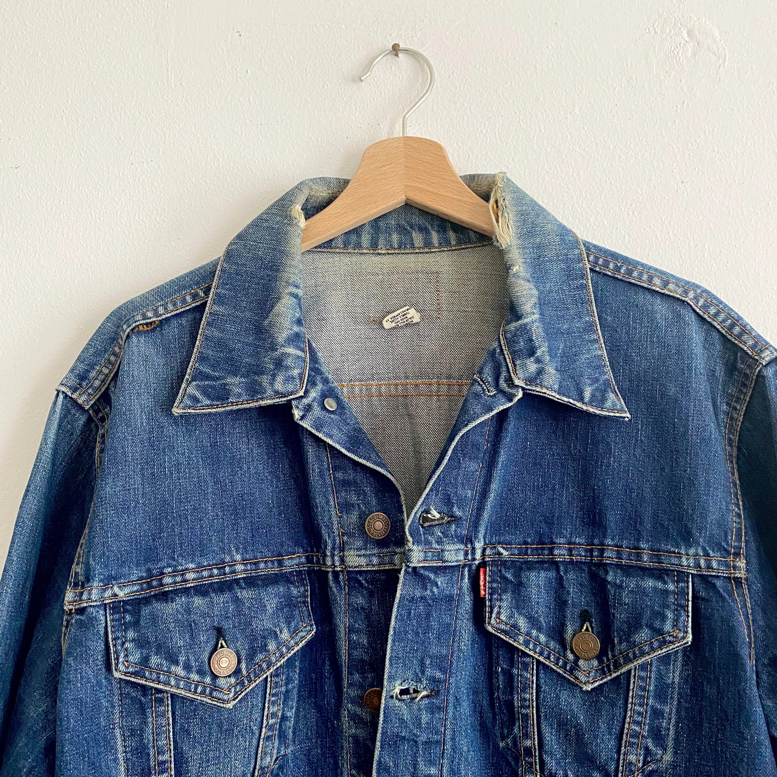 Big 'E' Trucker Jacket Vintage - L