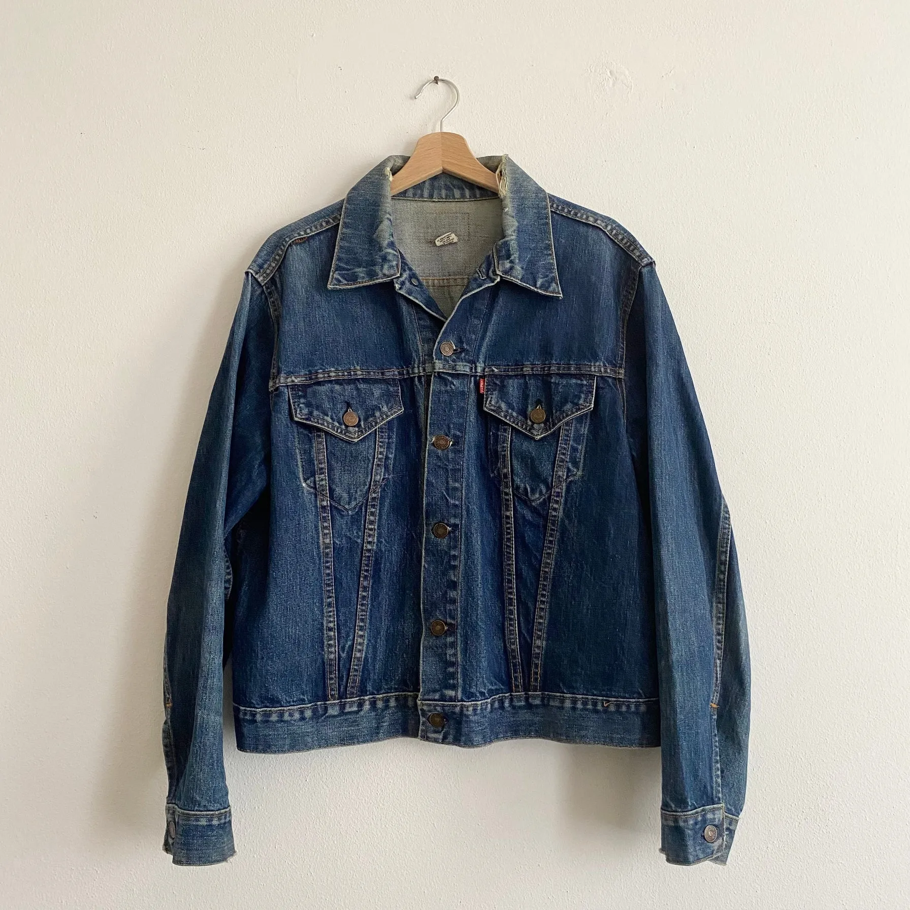 Big 'E' Trucker Jacket Vintage - L