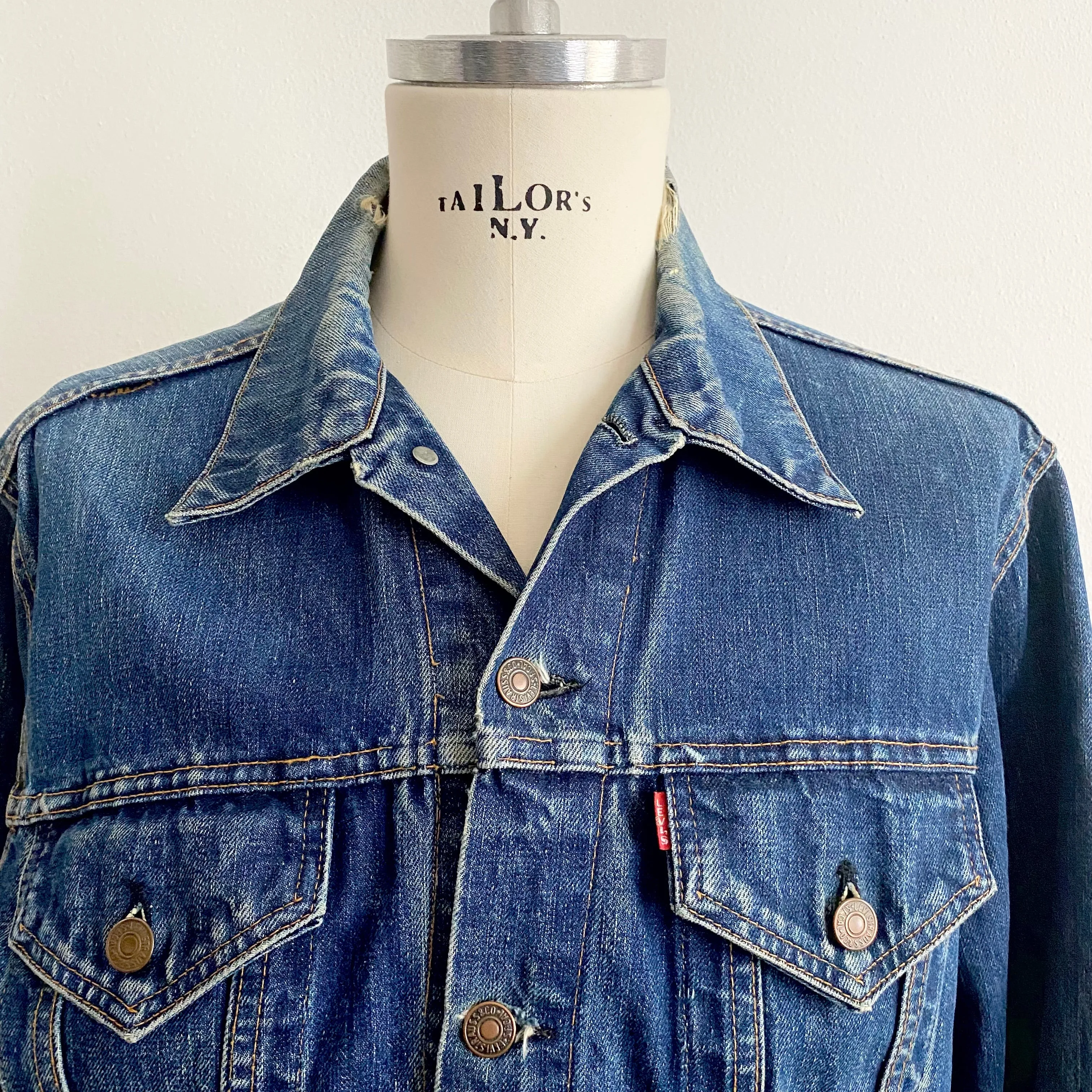 Big 'E' Trucker Jacket Vintage - L