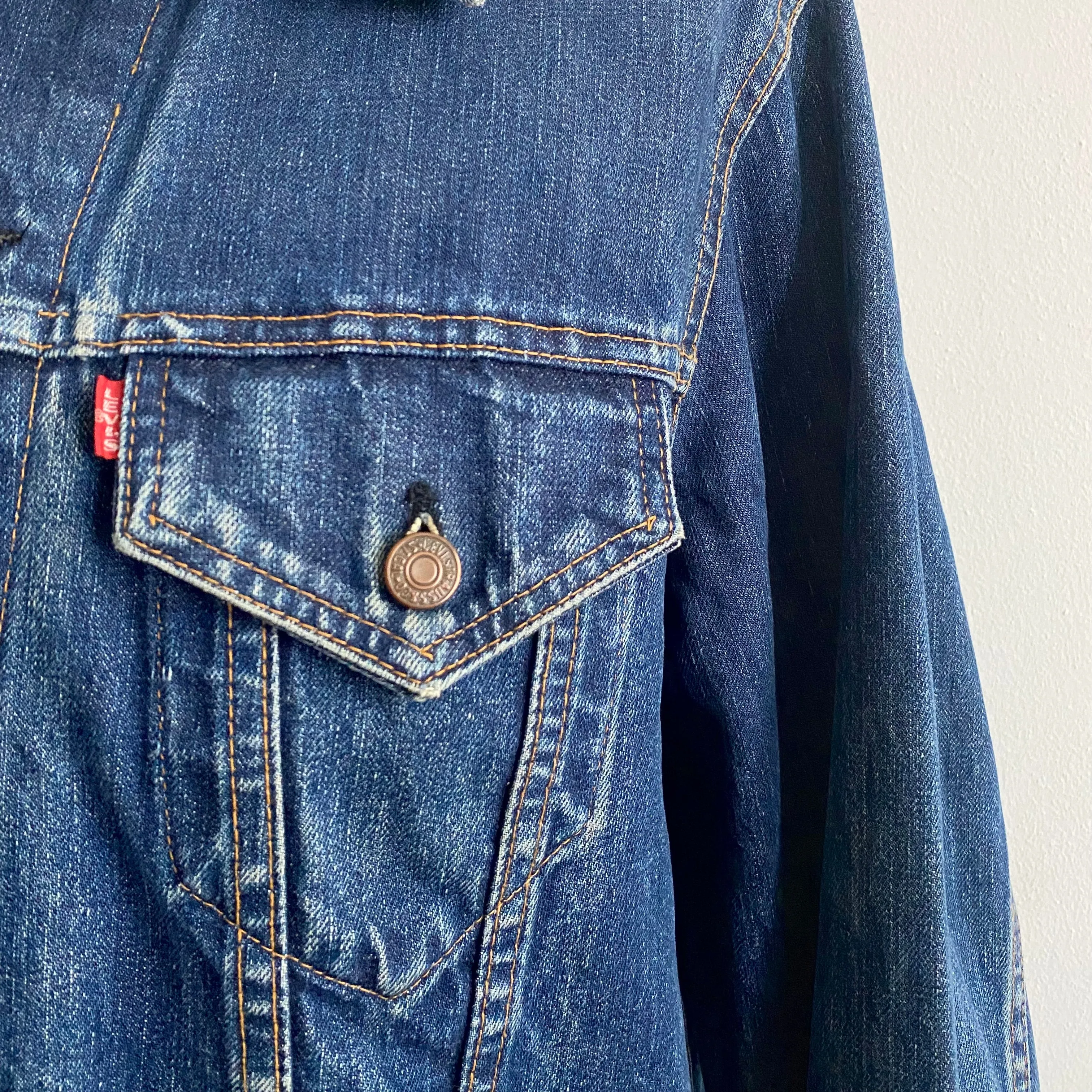 Big 'E' Trucker Jacket Vintage - L