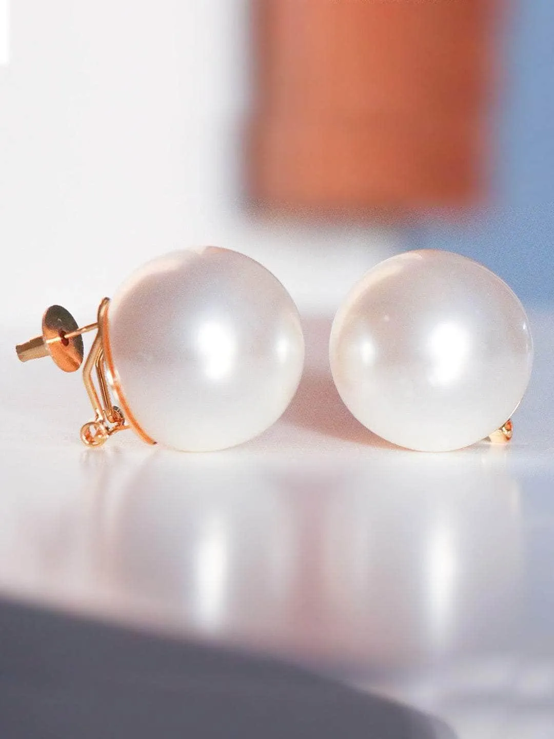 Big Pearl Statement Studs