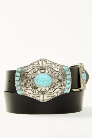 Big Stone Buckle Belt