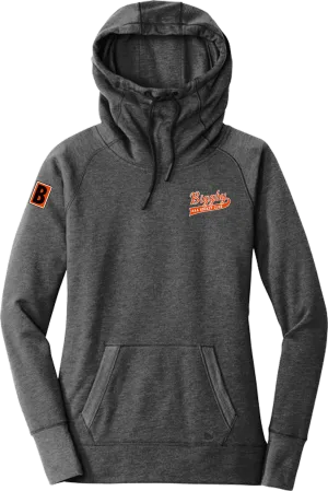 Biggby Coffee AAA New Era Ladies Tri-Blend Fleece Pullover Hoodie