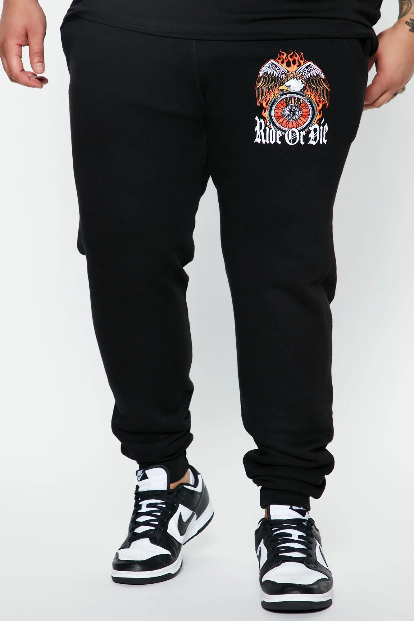 Bike Or Die Jogger - Black