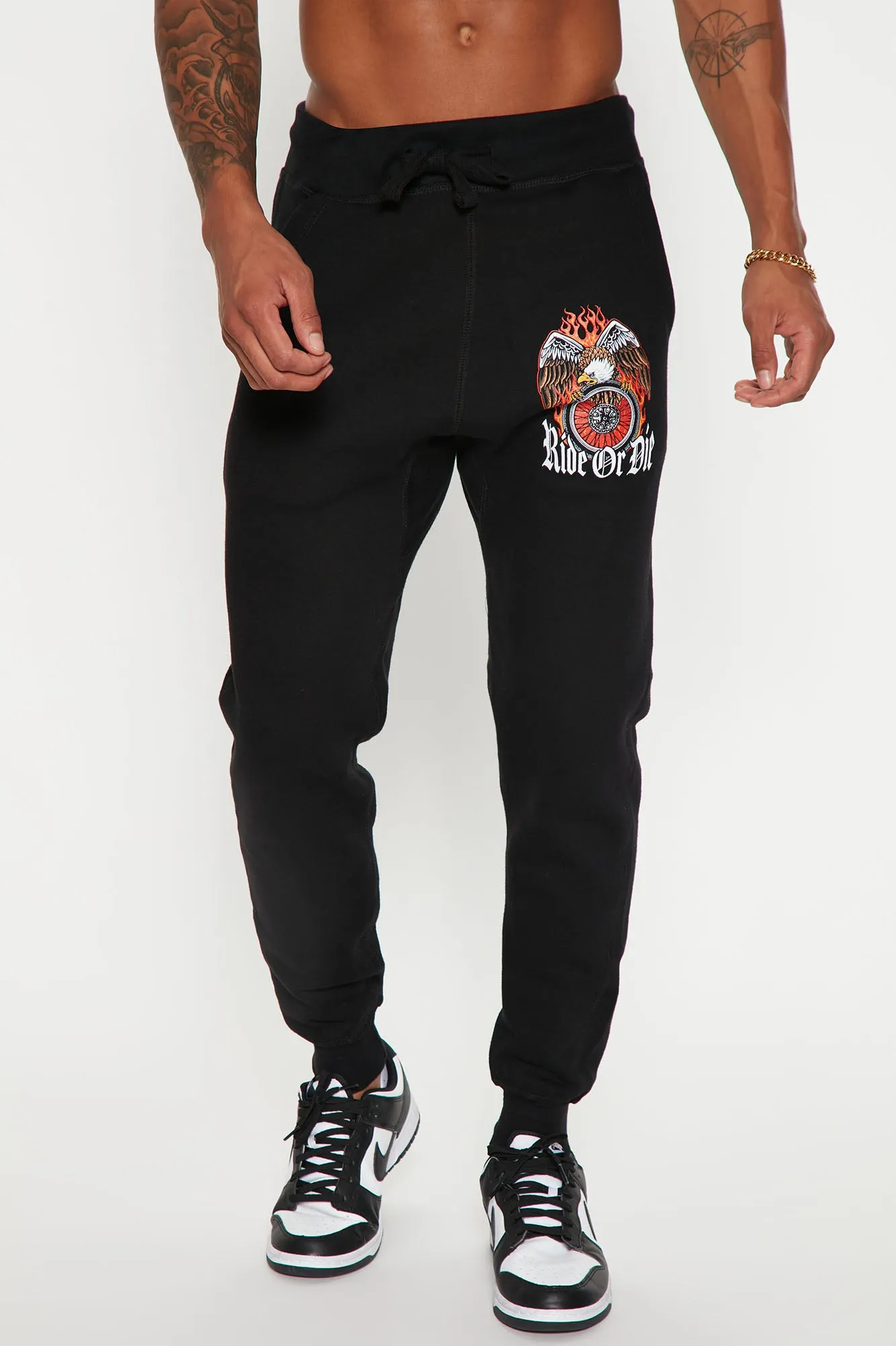 Bike Or Die Jogger - Black