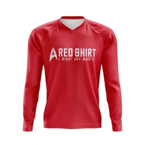 Bike Trek Red Shirt (V2) MTB Long Sleeve Jersey