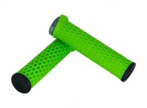 Bike Yoke Grippy Lock On Grips - Lime