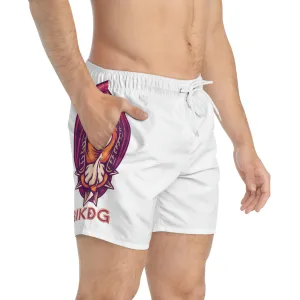 Biker Dog POD Swim Trunks (AOP)