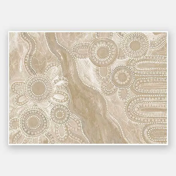 Bila III Neutral Unframed Art Print