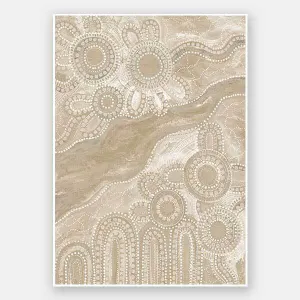 Bila III Neutral Unframed Art Print