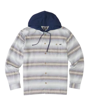 Billabong Mens Baja Hooded Flannel Shirt