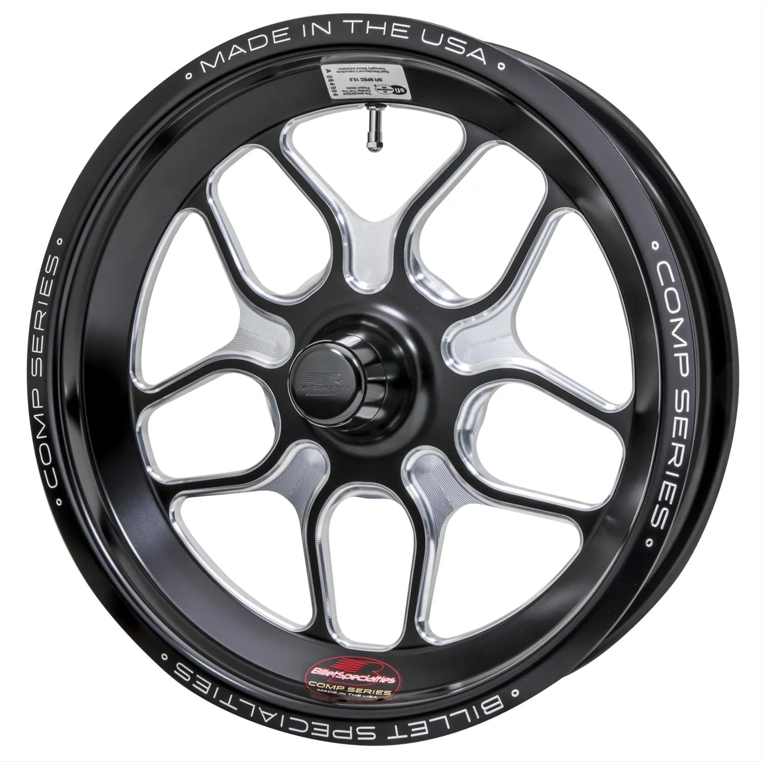 Billet Specialties Comp 7 Series Black Wheels CSFB7721AN