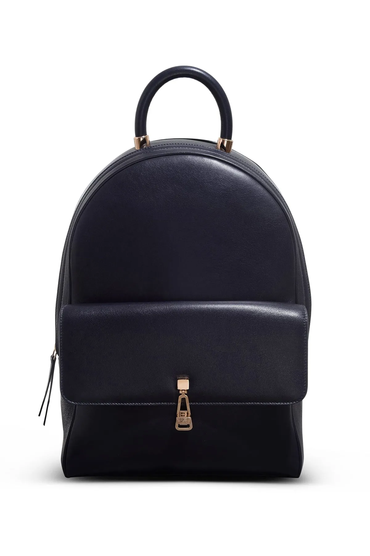 Billie Backpack in Navy Nappa Leather