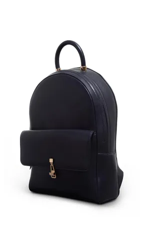 Billie Backpack in Navy Nappa Leather