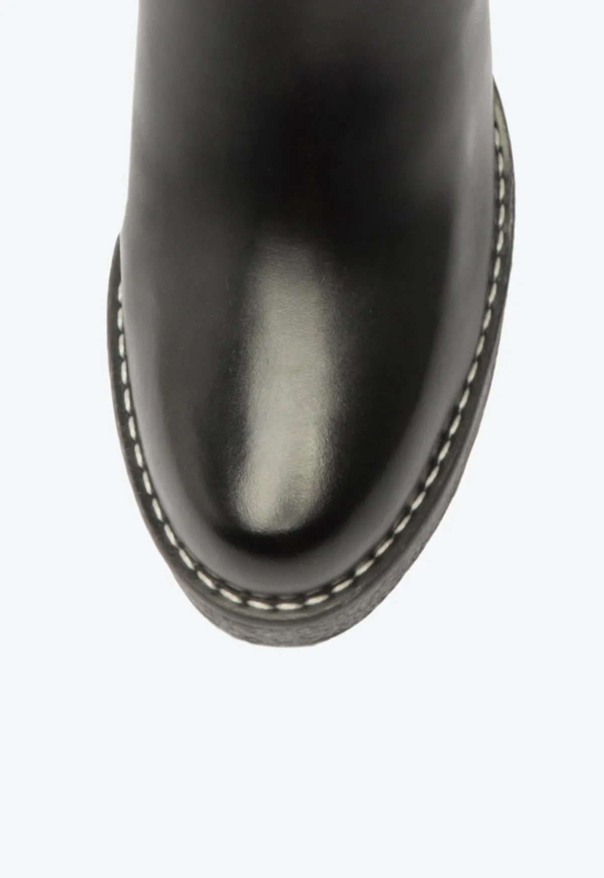 Billie Platform  Leather Bootie