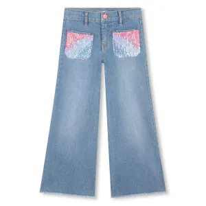 Billieblush Girls Denim Flared Jeans